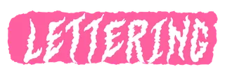 Lettering hover