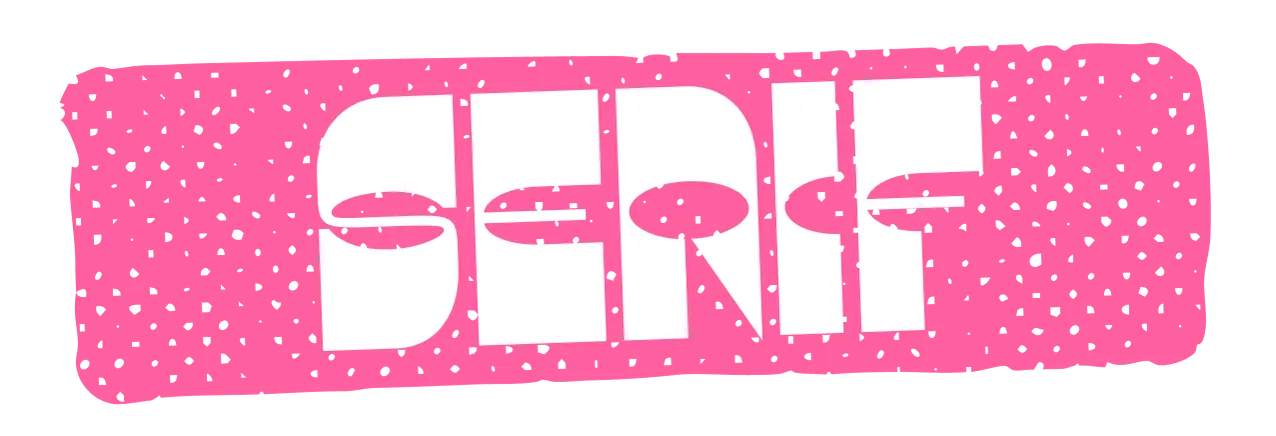 Serif hover