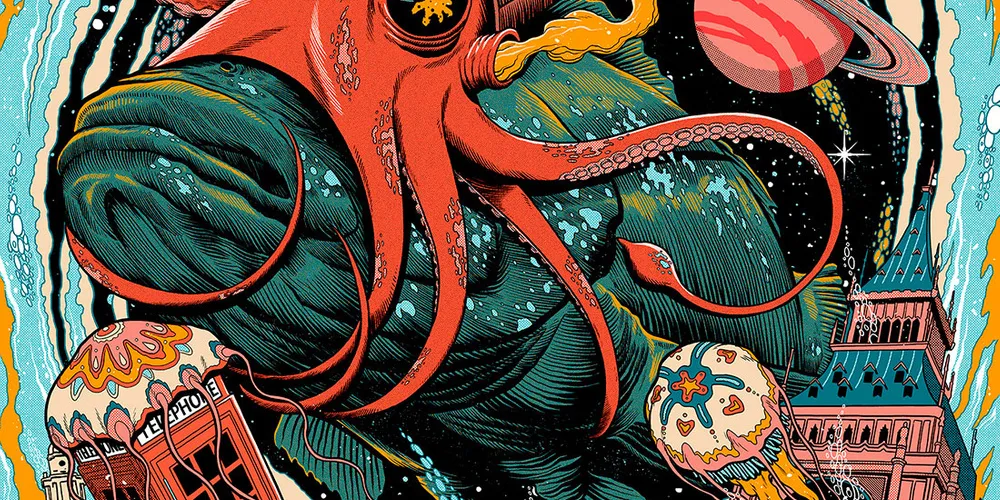 Pearl Jam Concert Poster