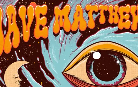 Dave Matthews Band Concert Poster