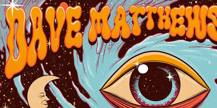 Dave Matthews Band Concert Poster